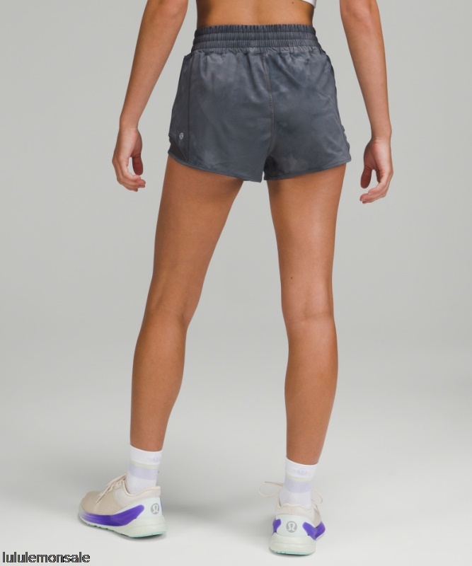 Lululemon Damen DELULU166 | Lululemon Deutschland Graphit Grau Hotty Hot High-rise Gefüttert Short 25